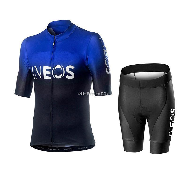 New cycling suit short-sleeved men's top bicycle breathable