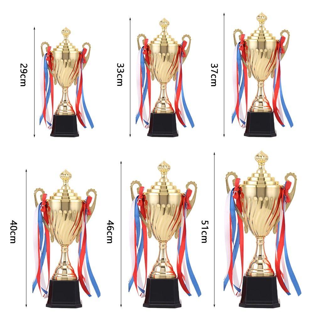 Gold Color Trophy Cup Large Size Metal Trophy Toy Prize Cup School Rewarding