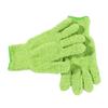 1Pair Cleaning Gloves Microfiber Coral Fleece Car Grooming Gloves Solid Five Finger Dust Removal Housework Absorbent Gloves
