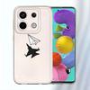 Чехол-органайзер с рисунком самолета для Xiaomi Redmi Note 14 Pro Plus A4 11S 13C 12S 14C Note 13 9 10 12 10S 11 Мягкая накладка на телефон
