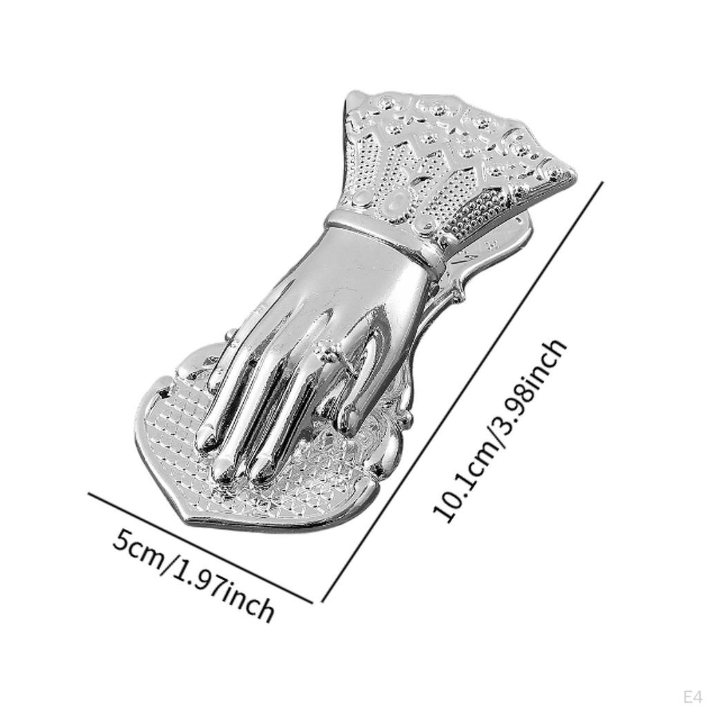 Винтажный зажим для бумаги в форме руки, аксессуары для блокнотов, металлический зажим для страниц