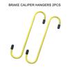Automotive Brake Caliper Hooks with Rubber Tips 2PCS Brake Caliper Hangers Excellent Brake Caliper