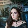 1 Set Vintage Saint Halo Crown and Neck Strap For Cosplay Party Decoration