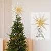 Yousheng Starfish Tree Topper Beach Christmas Tree Topper Ocean Theme Treetop Ornament for Xmas Home Party Decor