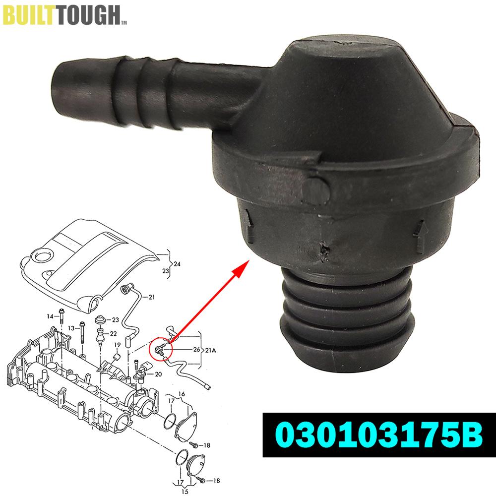 Engine Breather Hose One Way Valve For SKODA FABIA OCTAVIA II 1Z RAPID NH ROOMSTER 5J SUPERB MK2 3T4 Vent 030103175B