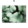 Abstract Green Plant Nature Leaf Wall Art Canvas Painting Nordic Posters And Prints Wall Art Pictures For Living Room Home Decor