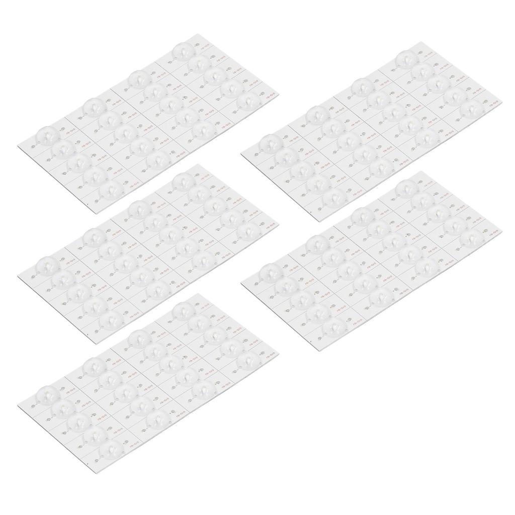 100 шт. линзовых бусин 6 В прозрачные круглые светодиодные аксессуары высокой яркости для 32?Ремонт телевизоров 65 дюймов