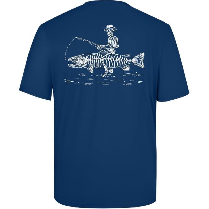 Men's Fishing Shirt Short Sleeve, UPF 50+ UV Sun Protection T-Shirt