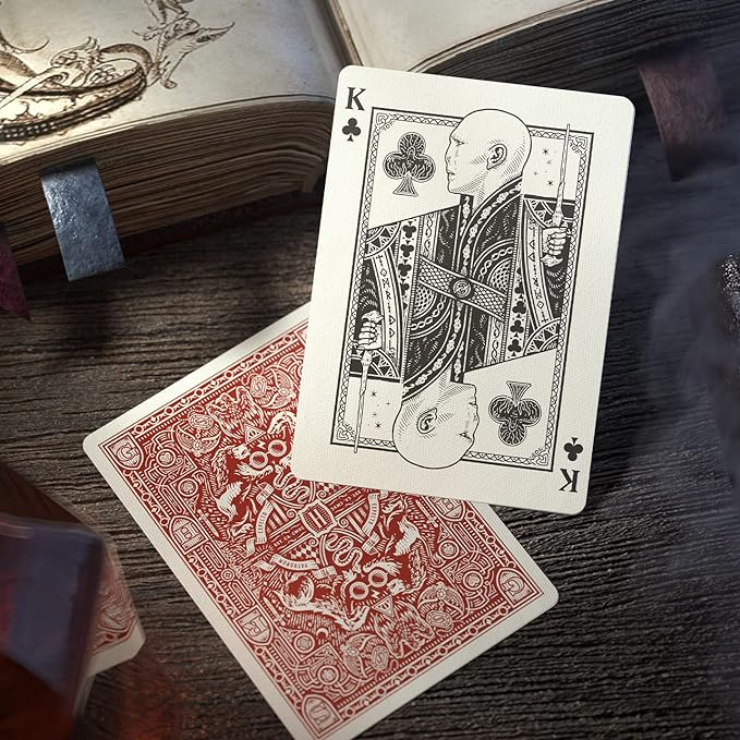 BICYCLE HARY POTTER RED GRYFFINDOR 1 DECK playing cards