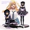 В наличии Мой нарядный кукловод костюм горничной Китагава Марин Кос Имя Стоячая поза Коллекция фигурок Экшн Игрушки Рождественский подарок