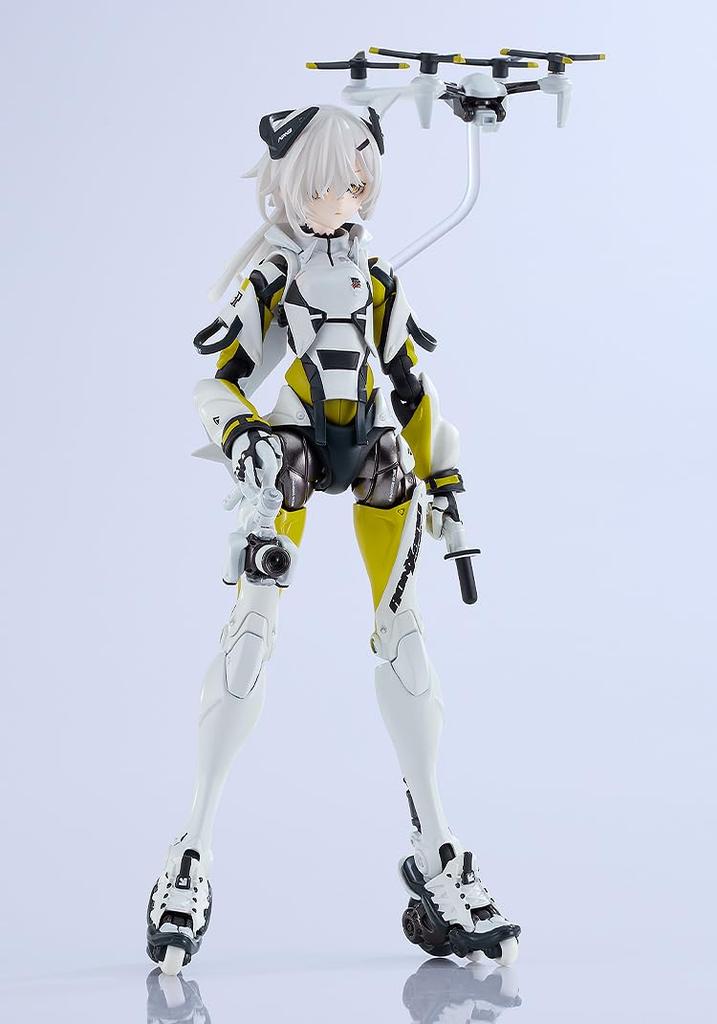 Max Factory Girl Engine MOTORED CYBORG RUNNER SSX 155ar Пластиковая Окрашенная Готовая Фигурка "KINETIC ASH" Немасштабная & Литой Металл