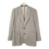 Stripe Tailored Jacket R46-44 Gray Old Men's Used