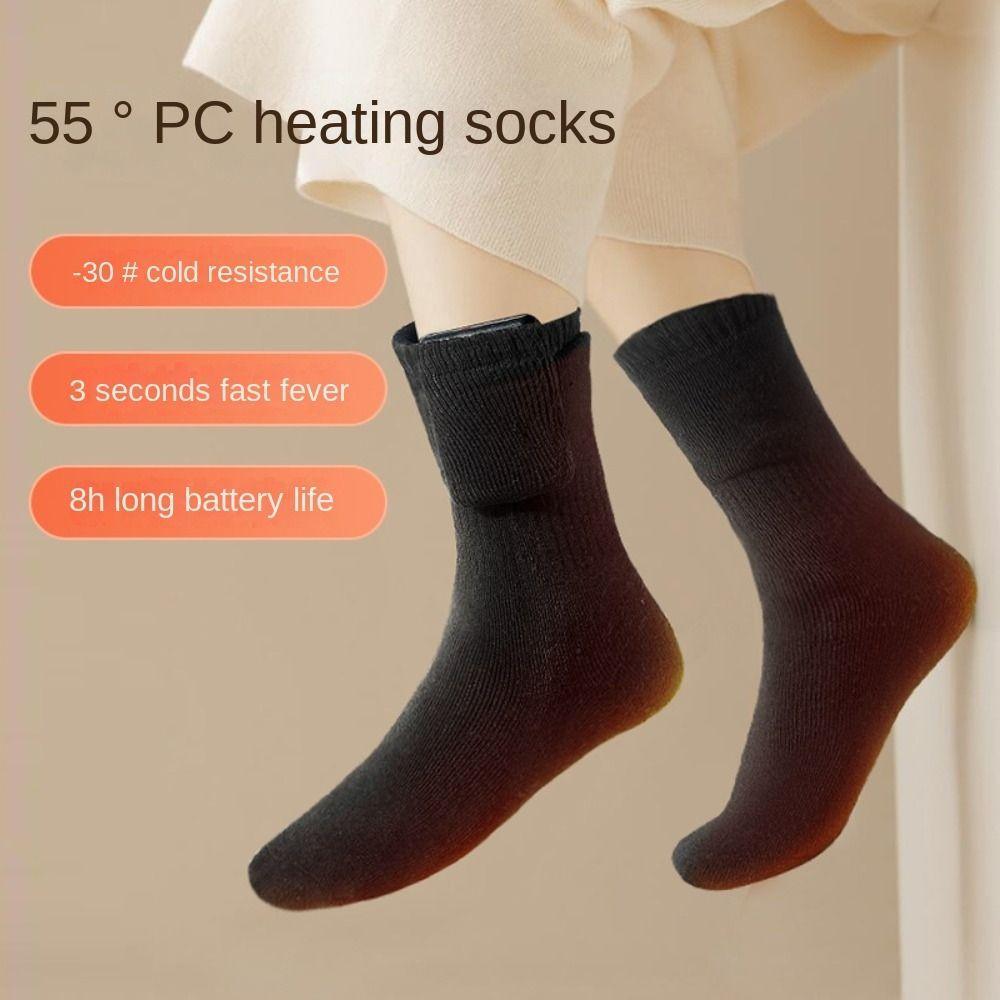 Cotton Electric Warm Socks Fast Heating Electric Heated Socks Feet Warmer Outdoor Sports