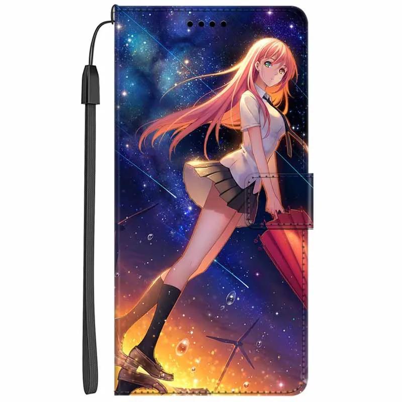 Кожаный чехол-книжка с подставкой для Oppo Reno13 F, кошелек с рисунком Льва и Кошки, Funda для Reno13 F 4G 5G, мультяшный кошелек, чехол-подставка для телефона Reno13 F