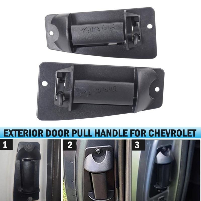 15758172 15758171 Outside Door Handle Left Right Extended Cab For Chevrolet Silverado 1500 2500 3500 GMC Sierra Pickup Truck