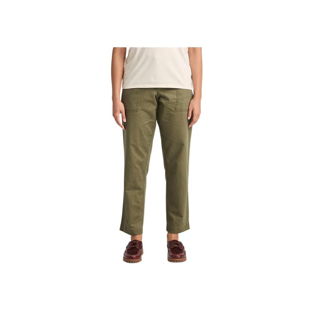 Timberland SS25 Однотонные дышащие повседневные свободные карго-штаны для улицы Женские брюки Армейский-Зеленый A67DQ-A58