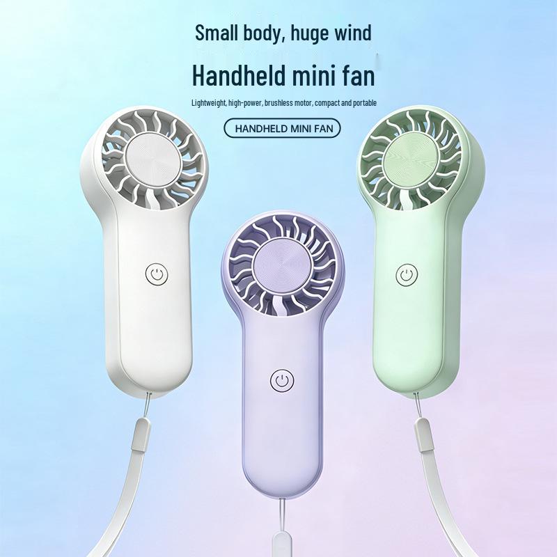USB Rechargeable Portable Mini Fan - High Wind & Speed