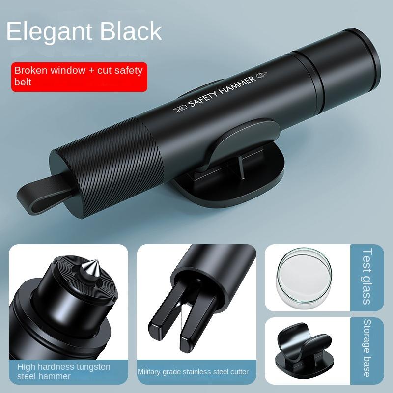 Автомобильный аварийный молоток стеклобой резак для ремня безопасности высокая твердость вольфрамовая сталь 2в1 спасательный инструмент автоаксессуары