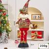 Рождественское украшение Рождественские подарки Телескопическая рождественская кукла Счастливого Рождества Украшения для дома Новый год