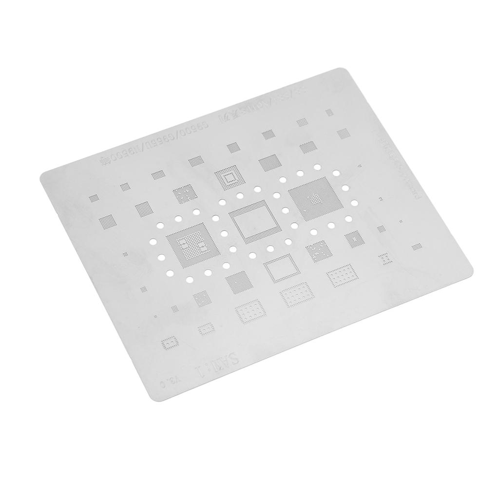 BGA-трафарет для реболлинга, шаблон для посадки олова из нержавеющей стали, шаблон BGA для точного позиционирования для Sa