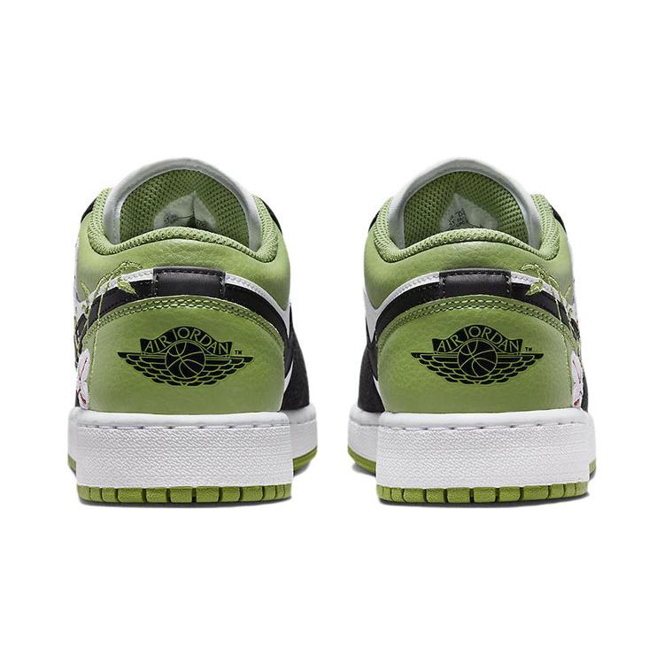 Jordan Kids Air Jordan 1 Low SE "Floral" Sneakers DQ8389-100