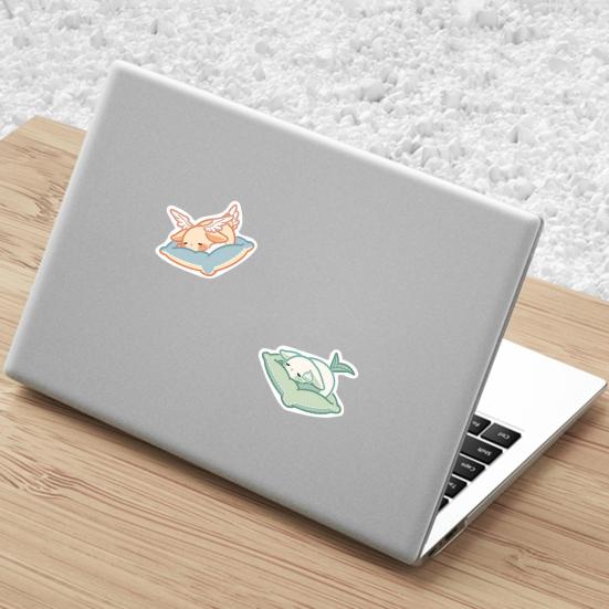 40 шт./компл. наклейка для коллажа самоклеящаяся поставка для блокнота съемная наклейка с прозрачным принтом в виде животного удобное украшение сыр кролик