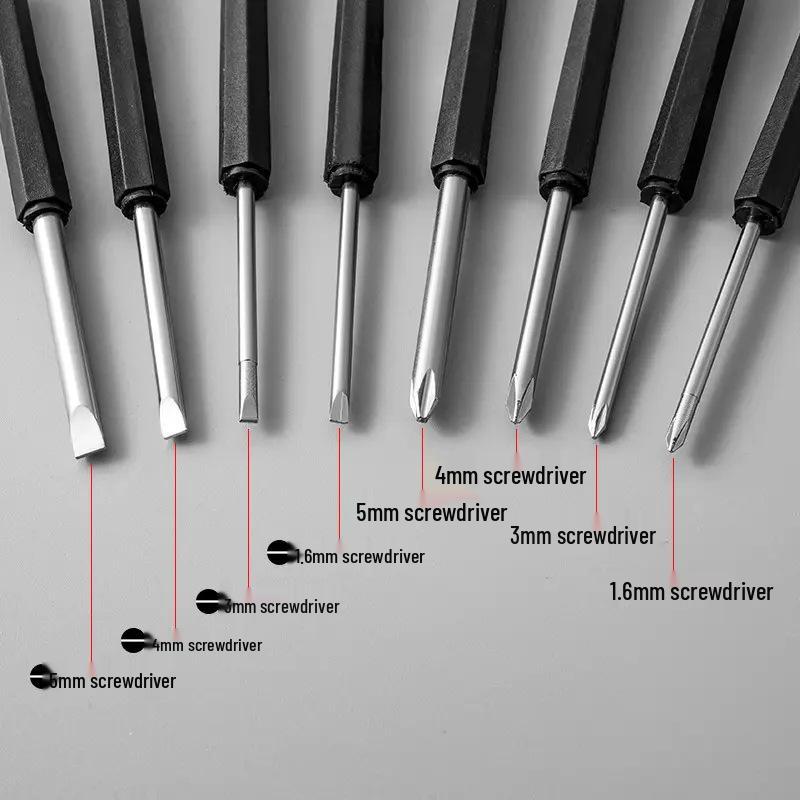 Многофункциональный бытовой набор отверток: Phillips, шлицевой, Torx