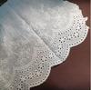 2 метра/партия 20 см шириной белое хлопковое кружево ручная работа широкий материал занавеска хлопковая ткань DIY кружевные аксессуары