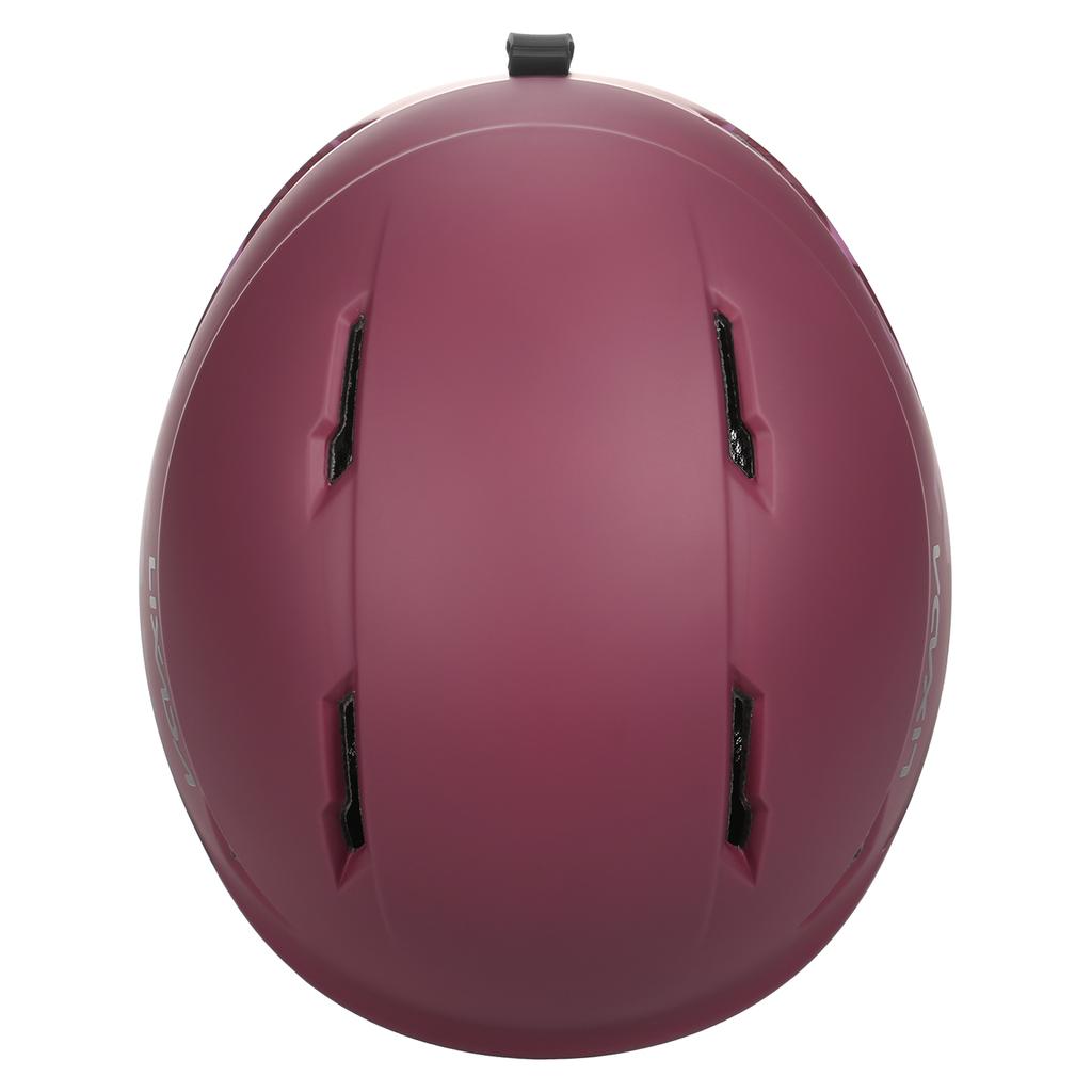 Lixada Сноубордический шлем со съемными наушниками для мужчин и женщин, защитный лыжный шлем с фиксированными очками