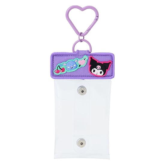 SANRIO Mini Clear Pouch (Exciting Sanrio Capsule Toy Club) Kuromi, Ages 3 and up, 044491