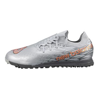Furon V7 Pro Низкие Кроссовки Круглый Носок Шнуровка Высококлассные Взрослые TF Мужские Футбольные Бутсы Серебристо-Серый SF1TGG7-2E