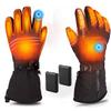 Codify Electric Heated Gloves for Motorcycles and Battery Level Heated Winter Gloves with Two 6000mAh Battery Level Uniform Heating Up To 3