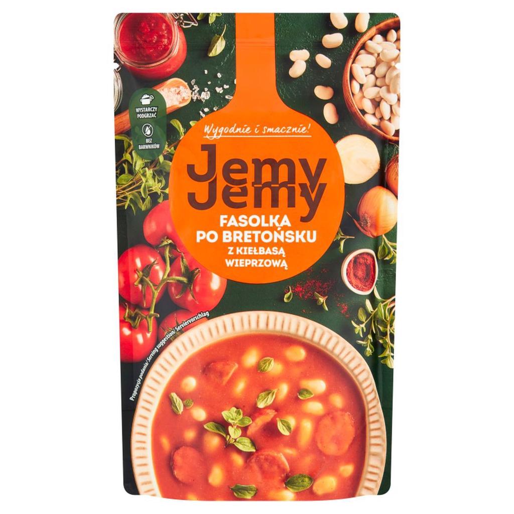 Jemyjemy Fasolka Po Bretońsku Z Kiełbasą Wieprzową 400 G
