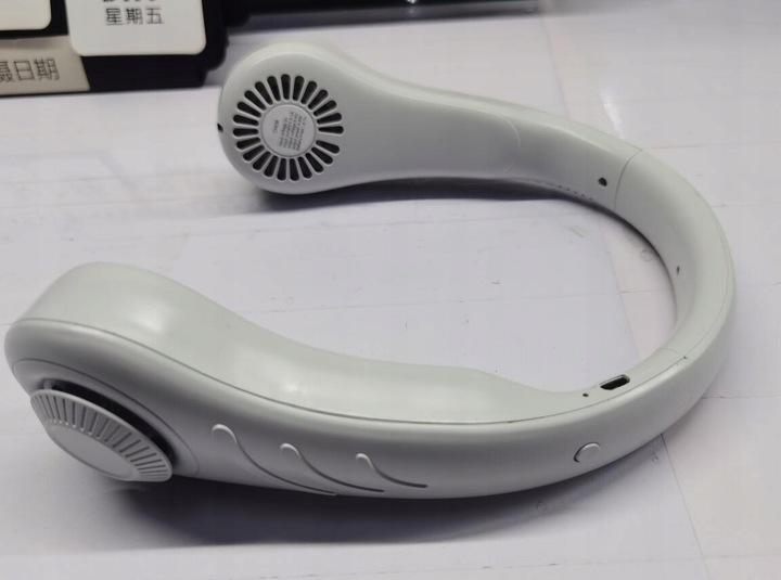 Portable Mini Blade-less Neck Fan Battery-powered Cooler Ultra-Silent USB Rechargeable Foldable for Outdoor Running Walking