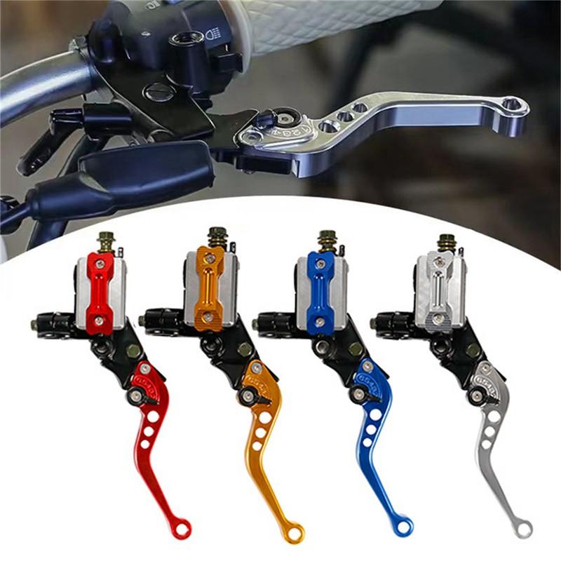 4-Color Universal Motorcycle Master Cylinder Fuel Tank Lever Brake Clutch Lever