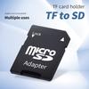 FONKEN Micro SD TransFlash TF To SD SDHC Memory Card Adapter Converter Phones Tablet Stick For Computer Internal Storages
