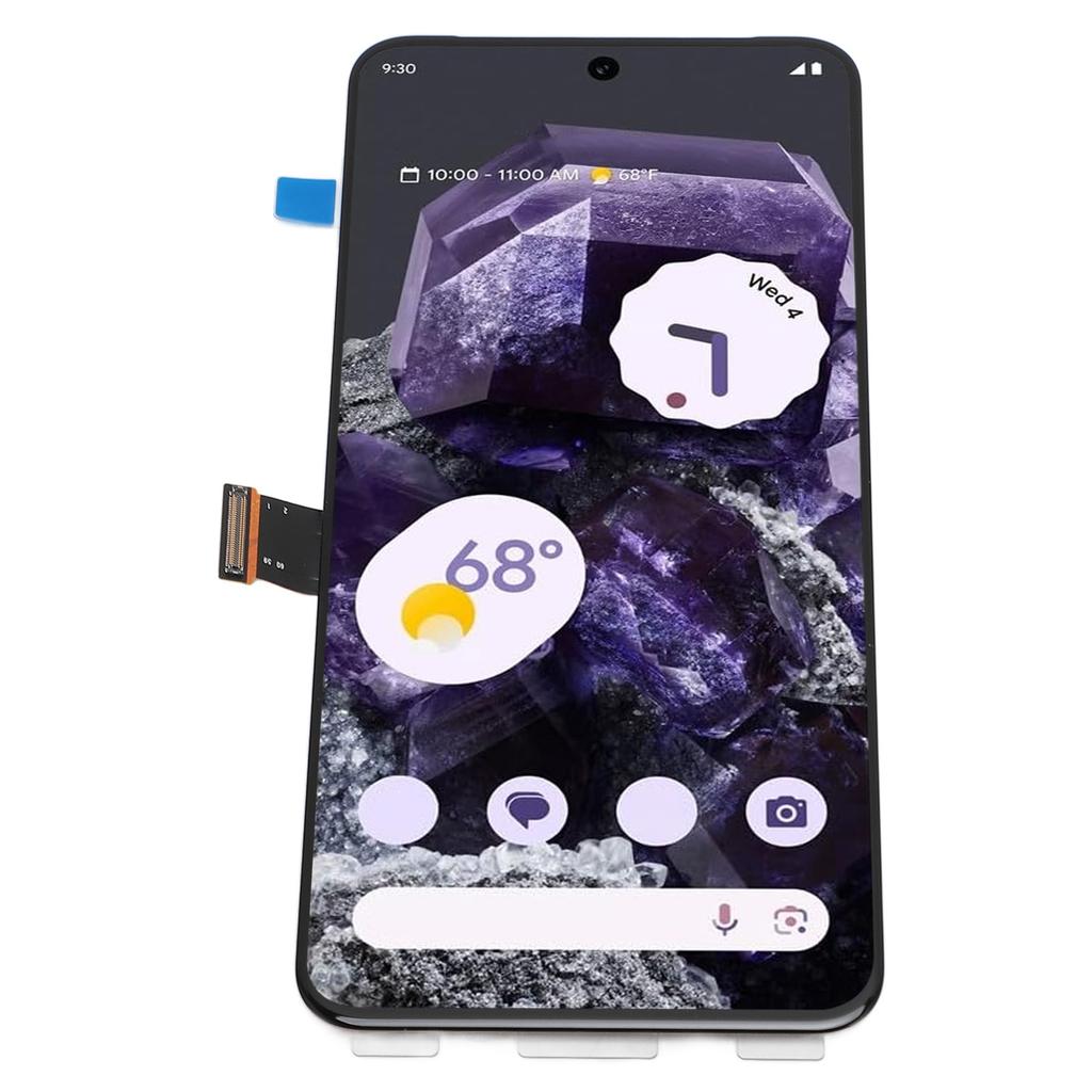 Замена экрана 6,2 дюйма для Pixel 8 5G GKWS6 G9BQD Поддержка отпечатка пальца 3D Touch ЖК-экран Дигитайзер в сборе с