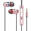 Samci Wired Earphones with Microphone and Remote Control Headphones Compact Sound Isolation Deep Bass Call Earphones Compatible with Samsung Huawei