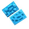 Ice Cube Cartoon 8 Hole Fish Dolphin Ice Tray Chocolate Mold DIY Baking Mold Aromatherapy Mold