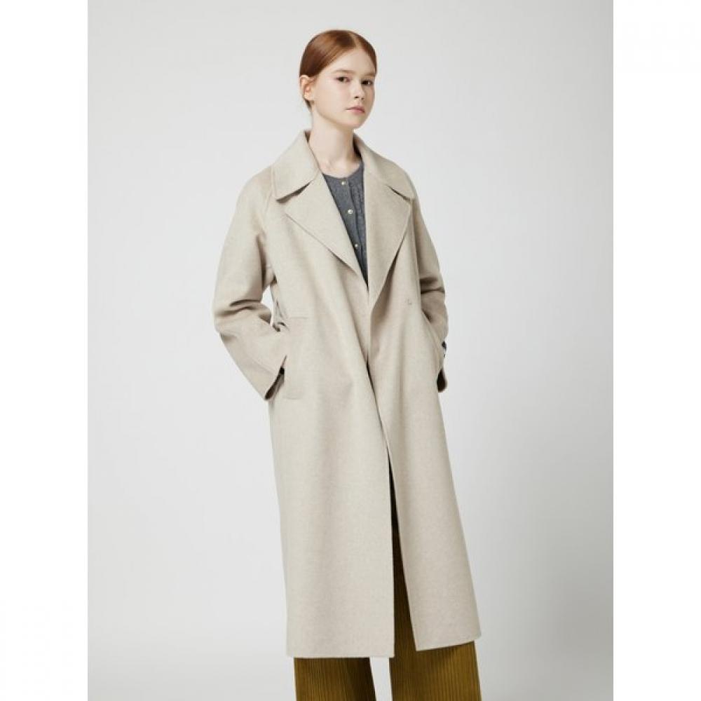 Belted Handmade Long Coat C254msg176