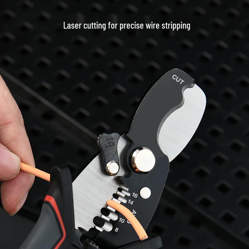 Deli 7-Inch Double-Edged Cable Stripper