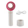 Portable Mini USB Rechargeable Bladeless Hand Held Grafting False Eyelashes Fan