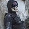 Хэллоуин Страшная маска головы черепа Косплей Вечеринка Ужасные Кровавые маски Карнавал Взрослый Костюм ужасов Головной убор Латексная маска