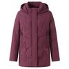 Winter Down Coat for Women Vintage Plus Size Outerwears Hooded Elegant Thick Warm Down Jacket Woman Parkas