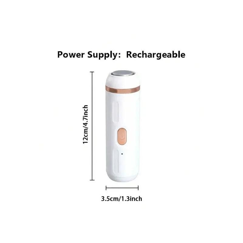 Автоматическая машинка для ухода за ногами дома, перезаряжаемая от USB, шлифовальная машинка для ног с вакуумом, водонепроницаемая пилка для удаления мозолей и отшелушиватель ороговевшей кожи