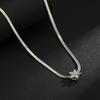 Unisex Copper Alloy Necklace Electroplated Durable Non-Fading Jewelry Sweater Chain Personalized Fashion Accessory