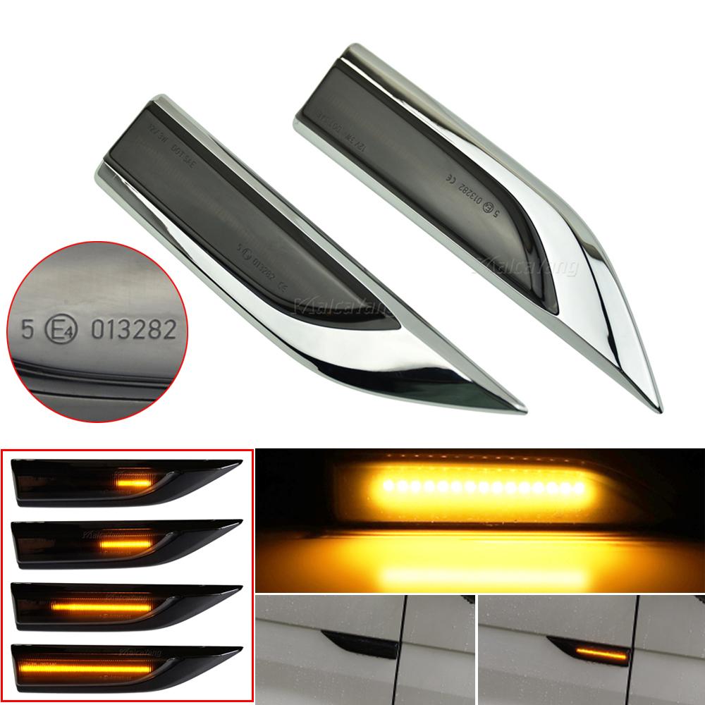 LED Dynamic Turn Signal Light Side Marker Sequential Indicator Blinker Lamp for VW Volkswagen Transporter T6 Multivan Caddy