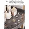 Multi-Tier Corner Storage Rack Large Capacity with Wheels Mobile Storage Rack Detachable Tiers Triangle Bathroom Storage Rack