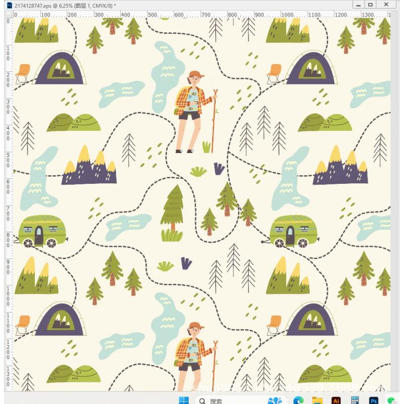 Heavy Duty Waterproof Picnic Mat Camping Outdoor Use 2m X 5-Layer Ultrasonic Bonded PVC Foam Pad Anti-Slip Moisture Proof