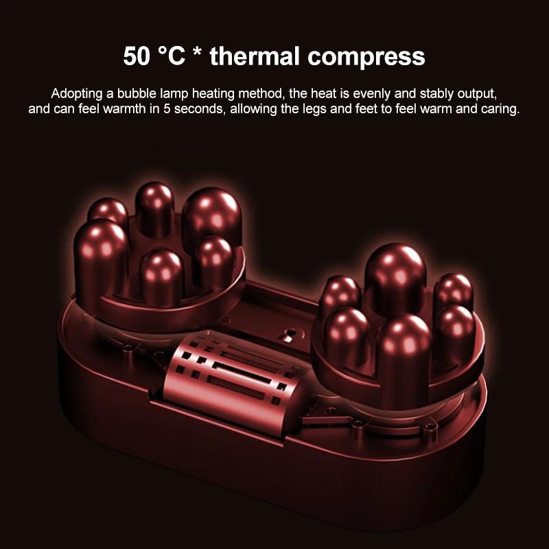 Super Big Electric Foot Massager Hot Compression Heating Therapy Shiatsu Kneading Roller Muscle Relax Relief Foot Spa Machines